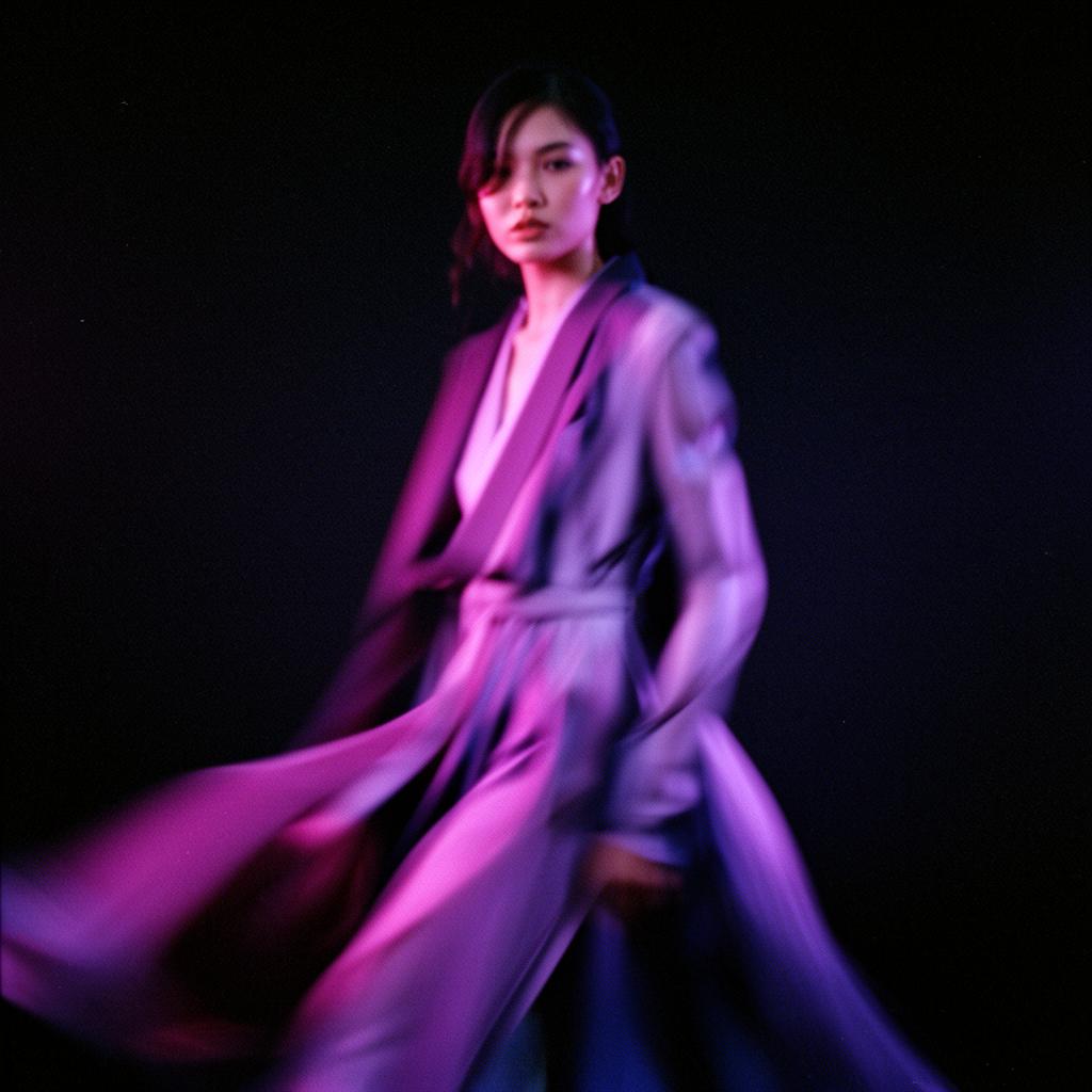 Editorial fashion campaign still