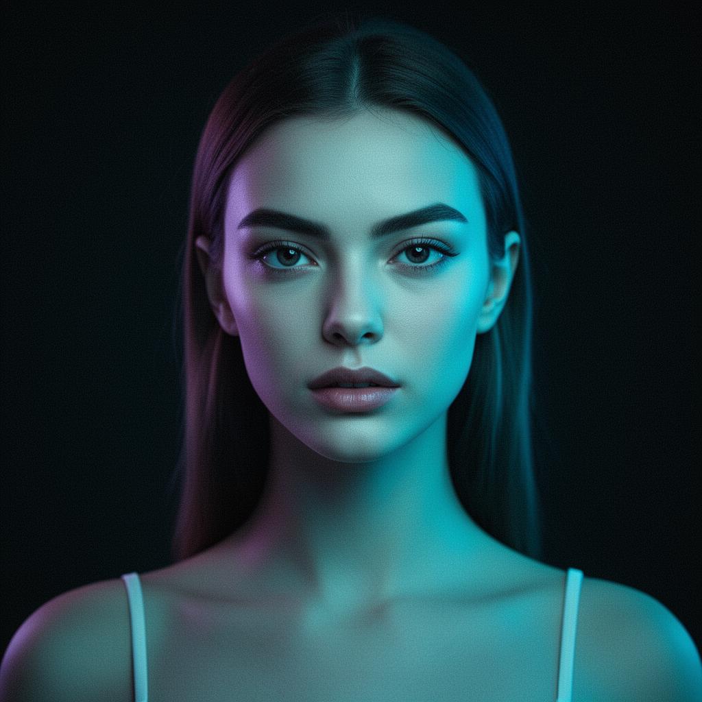 AI-generated brand character portrait